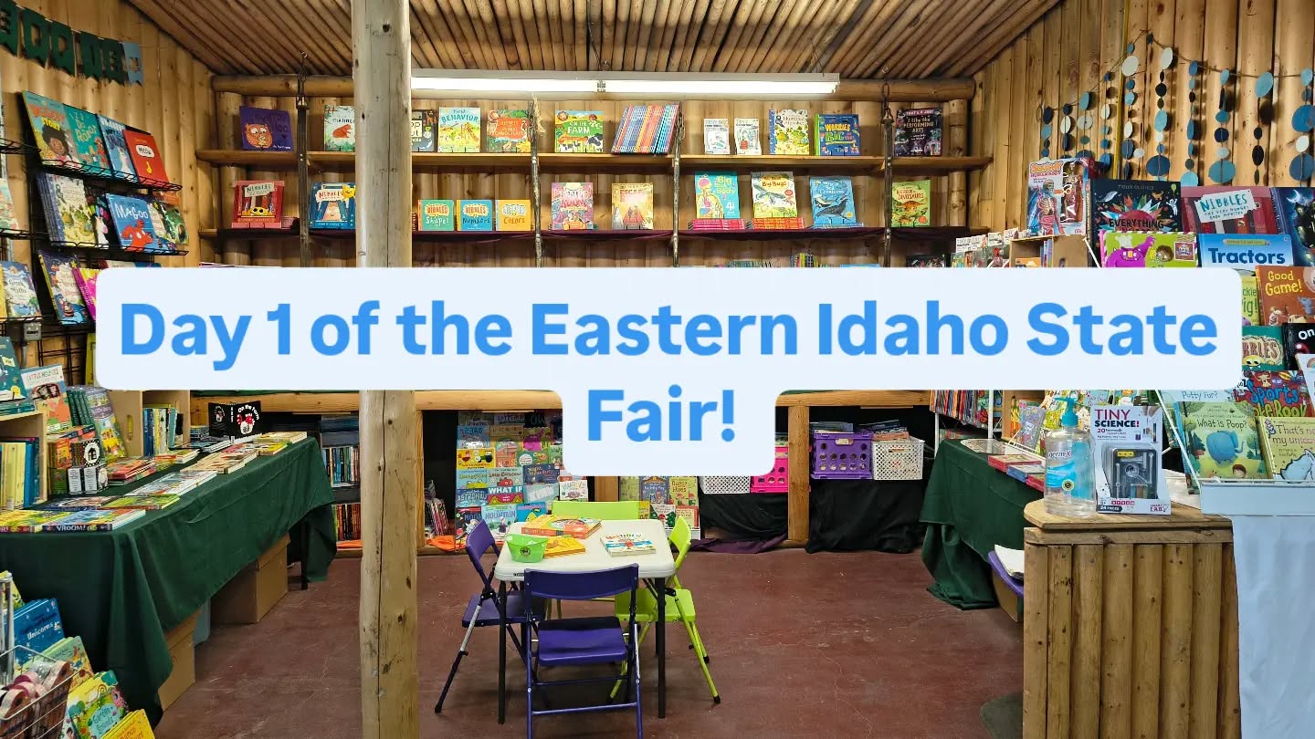 Day 1 of the Eastern Idaho State Fair! I'll be here until 10! Come stop by!